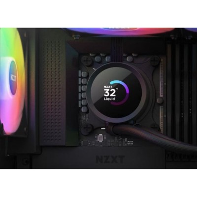 NZXT 240MM KRAKEN RGB RL-KR240-B1 RGB AM5-1700P SIVI SOĞUTMALI İŞLEMCİ FANI