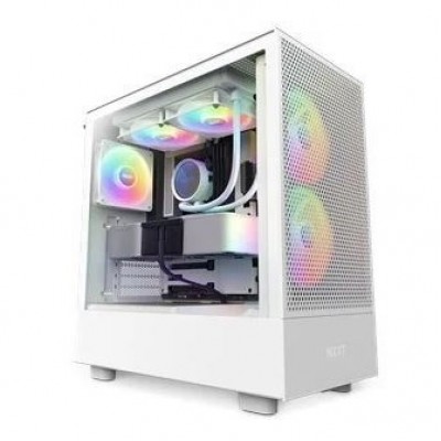 NZXT H5 FLOW CC-H51FW-R1 GAMING MID-TOWER PC KASASI BEYAZ