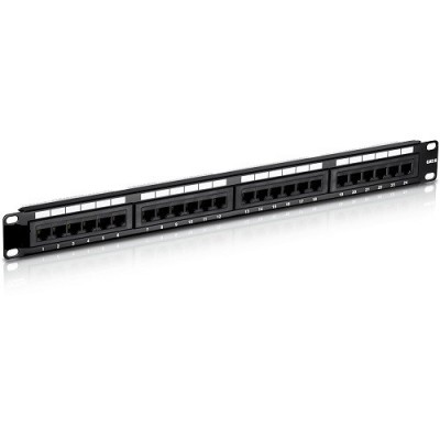 ODS 1U 24port Cat6 Utp Bakır Patch Panel U-P24UTP