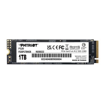 PATRIOT 1TB P320 P320P1TBM28 3000- 2200MB/s M2 GEN3 Disk