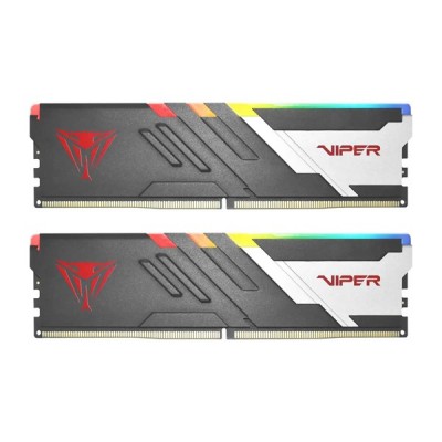 PATRIOT 32GB (2X 16GB) DDR5 6000MHZ CL30 RGB DUAL KIT PC RAM VENOM PVVR532G600C30K