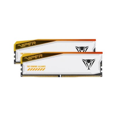 PATRIOT 32GB (2X 16GB) DDR5 6000MHZ CL36 RGB DUAL KIT PC RAM VIPER ELITE 5 TUF PVER532G60C36KT