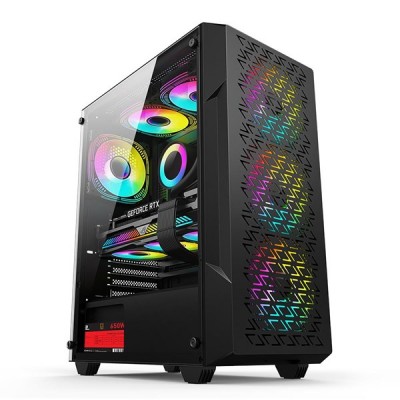 POWERBOOST 650W 80+ BRONZE PB-P801AB GAMING MID-TOWER PC KASASI