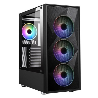 POWERBOOST  650W 80+ PB-P3509BB GAMING MID-TOWER PC KASASI