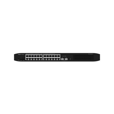 RUIJIE 24port 370w FULL PoE RG-ES226GC-P GIGABIT 2X SFP Yönetilebilir Switch RackMount