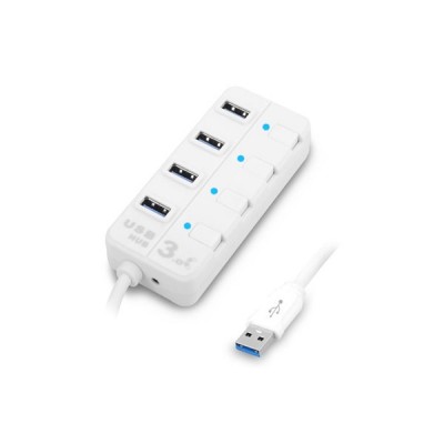 S-LINK SL-U307W 4port USB 3.0 Beyaz USB Çoklayıcı Hub