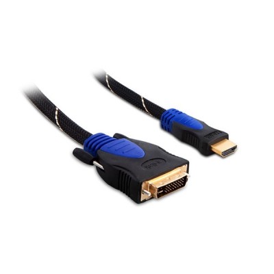 S-link SLX-310 HDMI/DVI 24+1 M 1.5m Altın Uçlu 24K + Kor.Kılıf Kablo