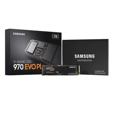 SAMSUNG 1TB 970 EVO PLUS MZ-V7S1T0BW 3500- 3300MB/s M2 PCIe NVMe Gen3 Disk