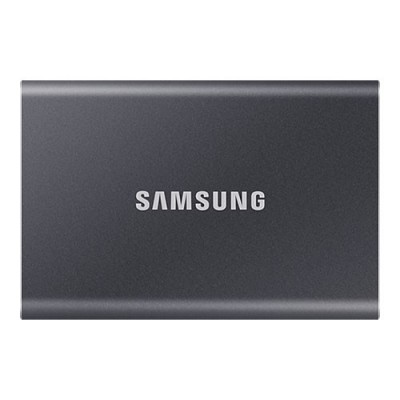 SAMSUNG 1TB SSD 2.5" T7 MU-PC1T0T/WW USB 3.2 Harici Harddisk Siyah