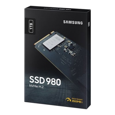 SAMSUNG 1TB SSD980 MZ-V8V1T0BW 3500- 3000MB/s M2 PCIe NVMe Gen3 Disk