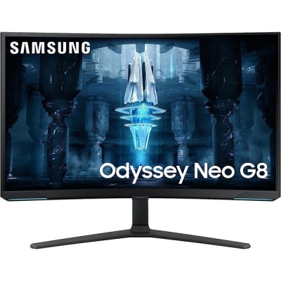 SAMSUNG 32" VA LS32BG850NUXUF 1MS 240hz HDMI-DP Pivot Kavisli Gaming Monitör (3840 X 2160)