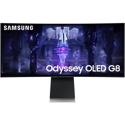 SAMSUNG 34" OLED LS34BG850SUXUF 0.03MS 175Hz HDMI-DP Kavisli Gaming Monitör (3440 X 1440)