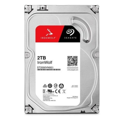 SEAGATE 2TB 3.5" IRONWOLF ST2000VN003 256GB 5900RPM NAS DİSKİ (DİSTRİBÜTÖR GARANTİLİ)