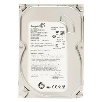 SEAGATE 3.5" 250gb BARRACUDA ST250DM000 7200 RPM 16MB SATA-3 PC Diski