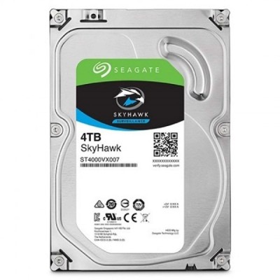 SEAGATE 3.5" 4TB SKYHAWK ST4000VX013 5900 RPM 256MB SATA-3 Güvenlik Diski