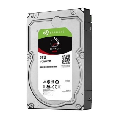 SEAGATE 3.5" 6TB IRONWOLF ST6000VN001 5900 RPM 256MB SATA-3 NAS Diski