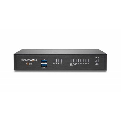 SONICWALL TZ270 02-SSC-6846 Sec Upgrade Plus - Ess Ed 2yıl Lisans 8x1GbE, 2 USB 3.0, 1 Console Firewall