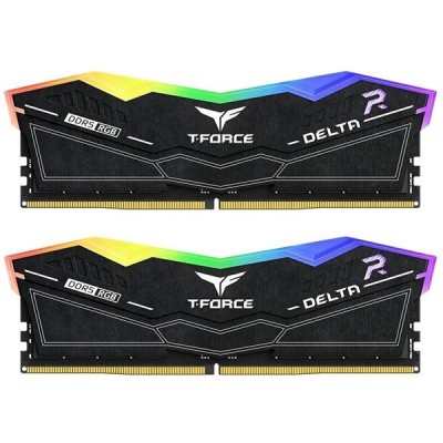 TEAM 32GB (2X 16GB) DDR5 6400MHZ CL40 RGB DUAL KIT PC RAM DELTA FF3D532G6400HC40BDC01