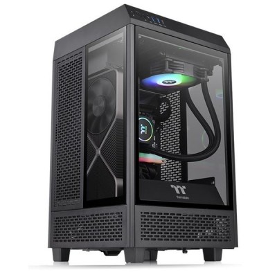 THERMALTAKE 1200W 80+ GOLD TOWER 100 MINI CA-1R3-00S1WN-00 GAMING MINI ITX PC KASASI