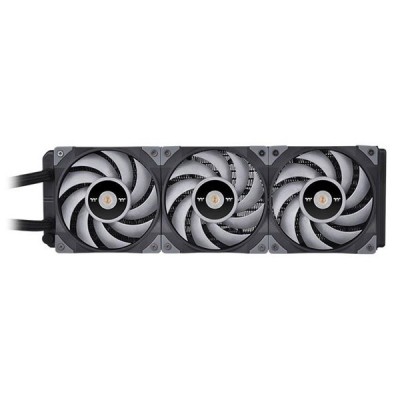 THERMALTAKE 360mm TOUGHLIQUID CL-W323-PL12GM-B RGB Sıvı Soğutmalı İşlemci Fanı 2.4" LCD Ekranlı