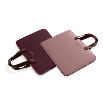 Tomtoc A21C1P1 - A21D3P1 13.5" Çift Renk Bordo/Pembe TheHer/Light Serisi Notebook El Çantası