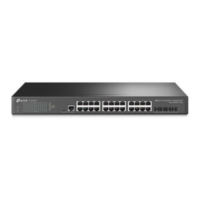 TP-LINK 24-PORT TL-SG3428X GIGABIT 4X-10GE SFP YÖNETİLEBİLİR SWICTH