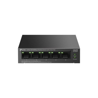 TP-LINK 5port LS105LP Gigabit 4port 41w Poe Switch