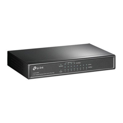 TP-LINK 8-PORT 64W 4-PORT POE TL-SG1008P GIGABIT POE SWITCH