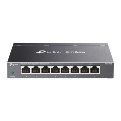 TP-LINK 8port OMADA DS108G GIGABIT YÖNETİLEMEZ SWITCH METAL KASA