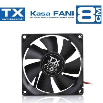 Tx Txccf08bk 8Cm Kasa Fanı