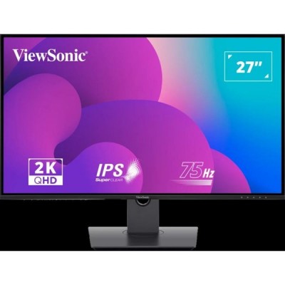 VIEWSONIC 27" IPS VX2780-2K-SHDJ 4MS 75HZ HDMI-DP PIVOT EV OFİS MONİTÖRÜ 2560X1440