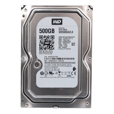 WD 3.5" 500GB Blue WD5000AZLX 7200 RPM 32MB SATA-3