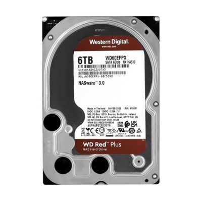 WD 6TB RED WD60EFPX 256MB 5400RPM SATA-3 NAS DİSKİ