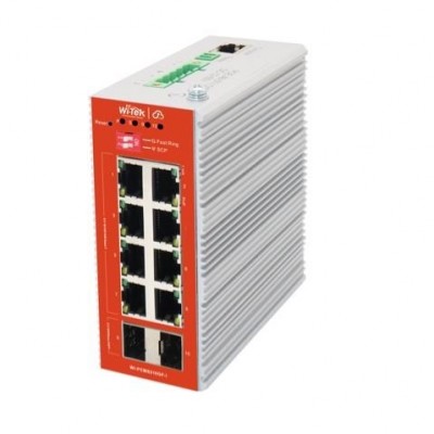 WI-TEK 8port 120w FULL PoE WI-PCMS310GF GIGABIT 2X SFP Yönetilebilir Switch