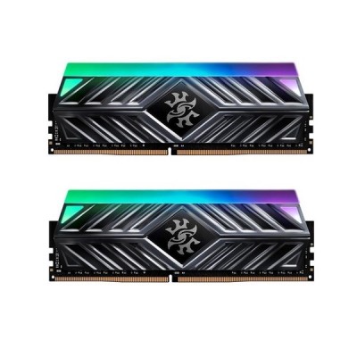 XPG 16GB (2X 8GB) DDR4 3200MHZ CL16 RGB DUAL KIT PC RAM SPECTRIX D41 AX4U32008G16A-DT41