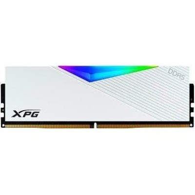 XPG 16GB DDR5 6400MHZ CL32 RGB PC RAM LANCER WHITE AX5U6400C3216G-CLARWH