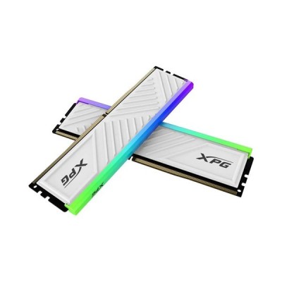 XPG 32GB (2X 16GB) DDR4 3200MHZ CL16 RGB DUAL KIT PC RAM SPECTRIX D35G AX4U320016G16A-DTWHD35G BEYAZ