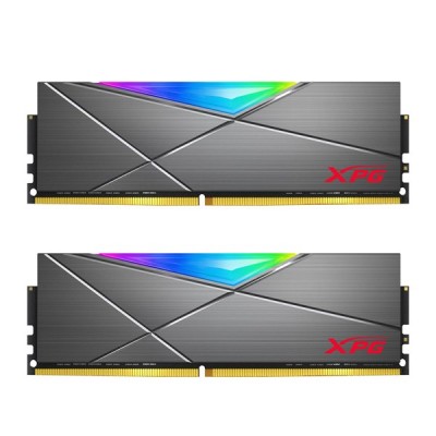 XPG 32GB (2X 16GB) DDR4 4133MHZ RGB DUAL KIT PC RAM SPECTRIX D50 AX4U413316G19J-DT50