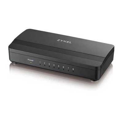 ZyXEL 8port GS-108 v2 GIGABIT Yönetilemez Switch Masaüstü