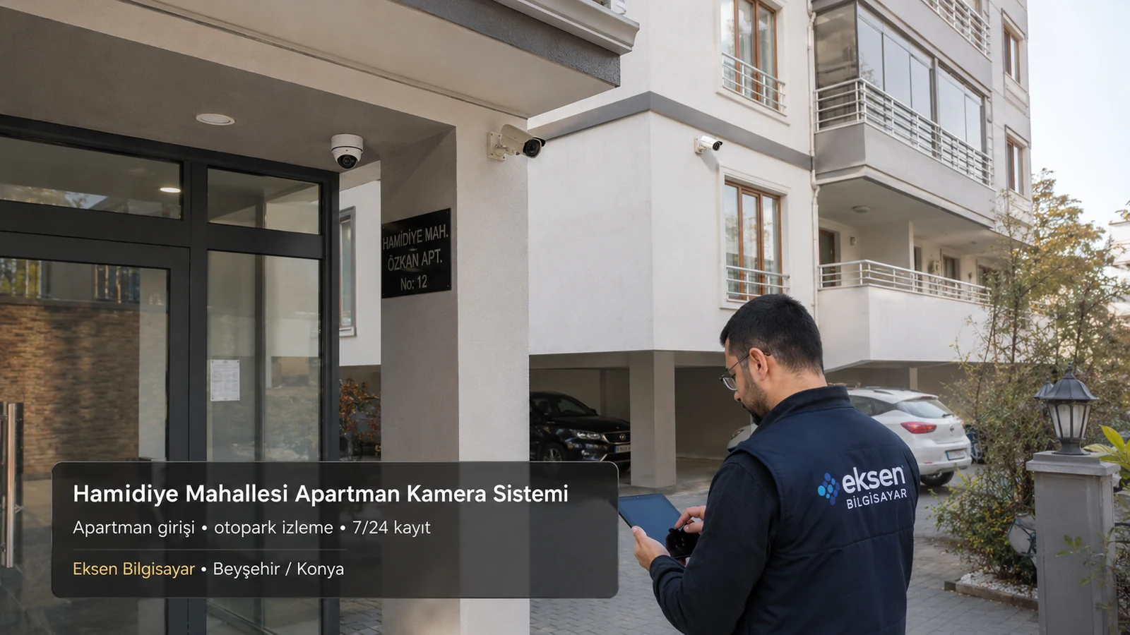 Hamidiye Mahallesi Apartman Kamera Sistemi