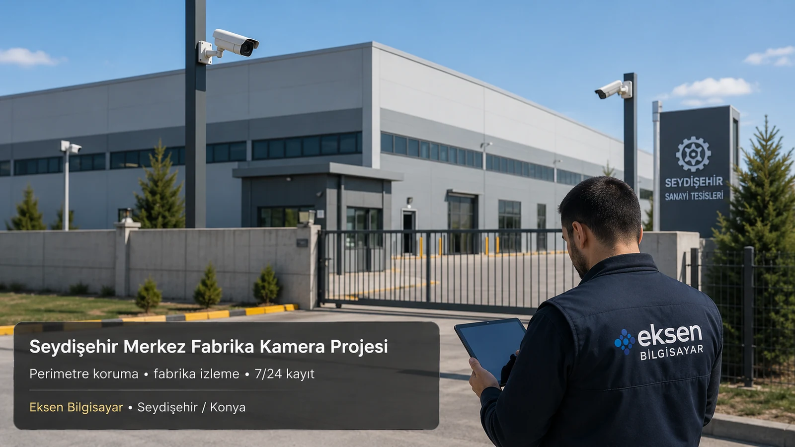 Seydişehir Merkez Fabrika Kamera Projesi